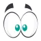 Eye Contacts Stickers Pack