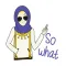 Hijab Girl Stickers Pack