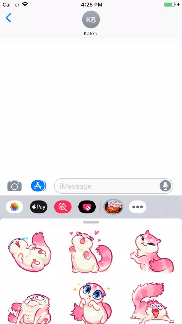 Nala Cat Stickers Pack Screenshots