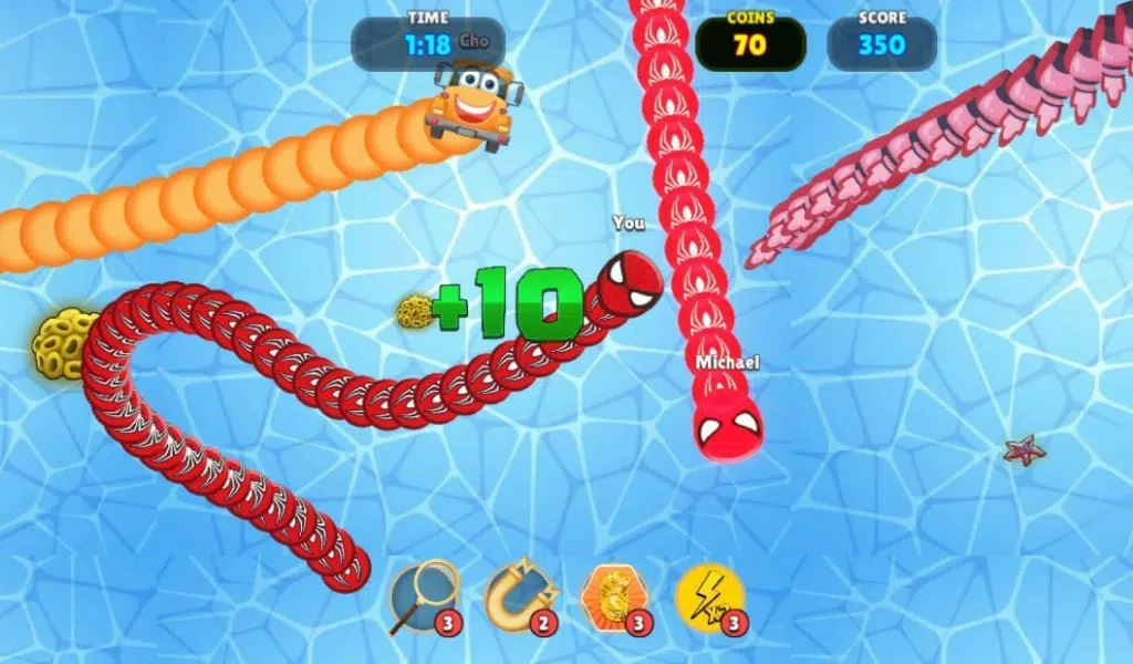 Snake Serpent.io Worm Slither Screenshots