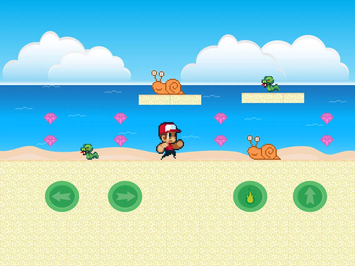 Скриншоты Super 8bit boys 2 - Free Platform Game iPad 