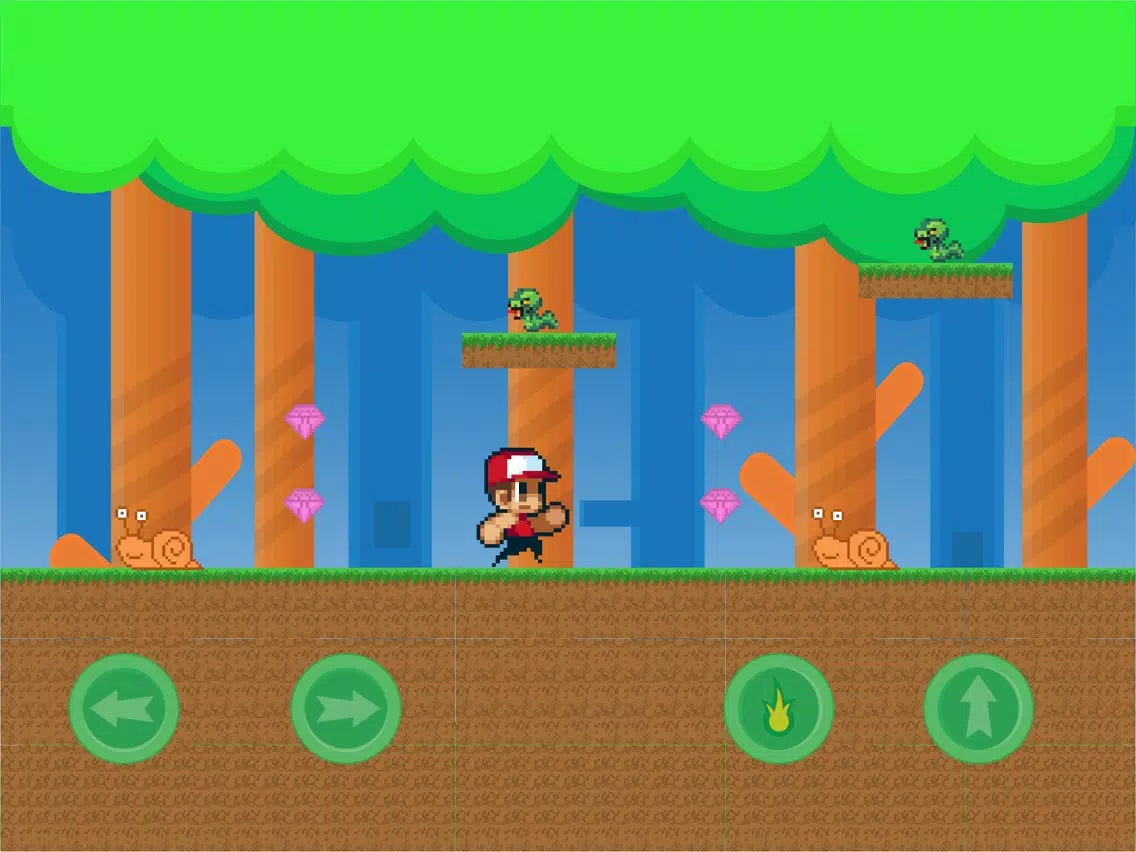 Скриншоты Super 8bit boys 2 - Free Platform Game iPad 