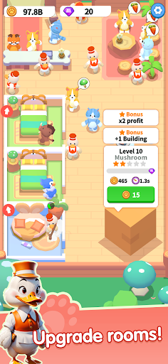 My Animal Hotel: Idle game Screenshots