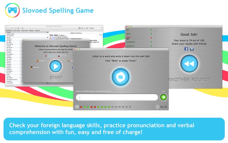 ภาพหน้าจอของ Slovoed Dictionaries