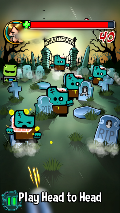 Tangkapan skrin Blast Da Zombie