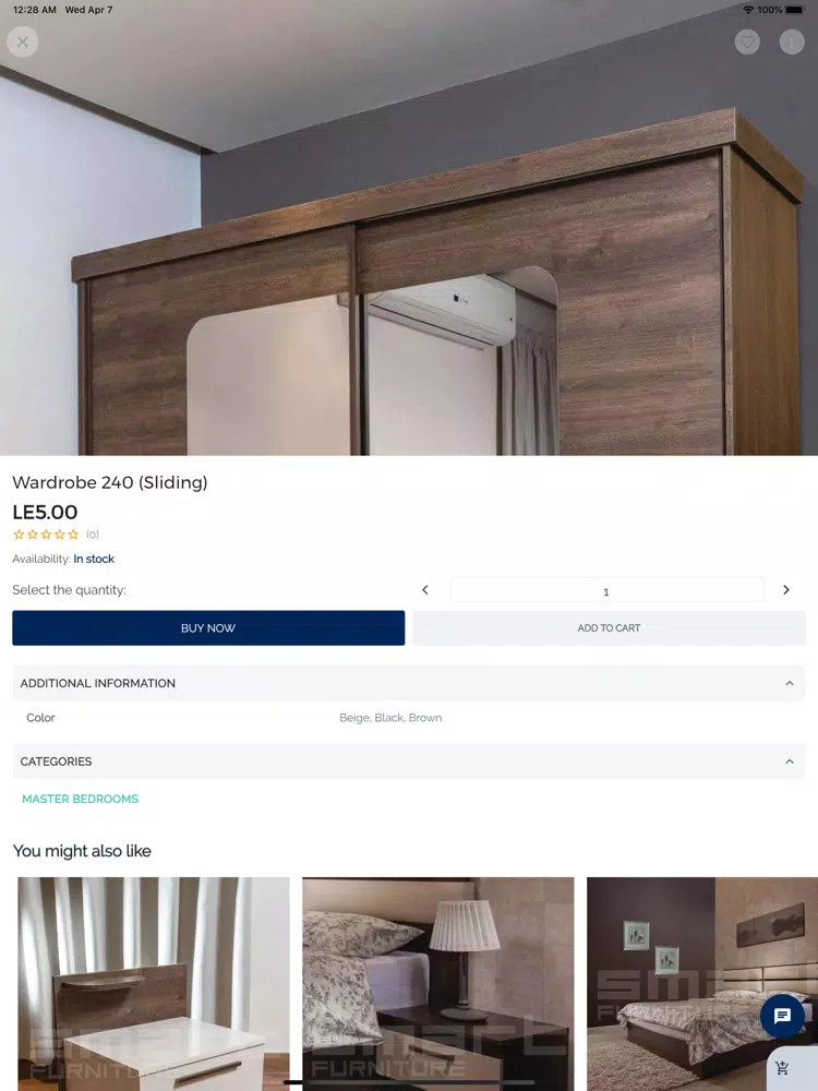 Capturas de pantalla de Smart Furniture App iPad