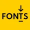 Fonts Keyboard for iPhone App