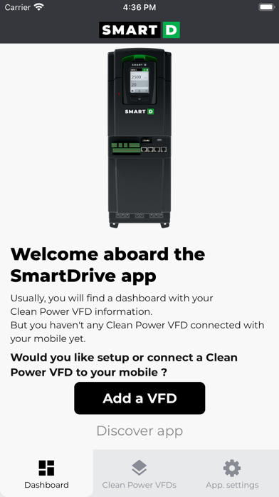 Clean Power VFD Screenshots