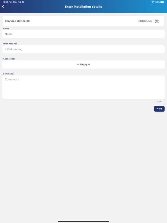 SmarterInstall iPad Screenshots