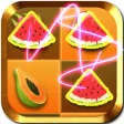 Fruit Crush Link Mania- Drag finger with like Fruits
