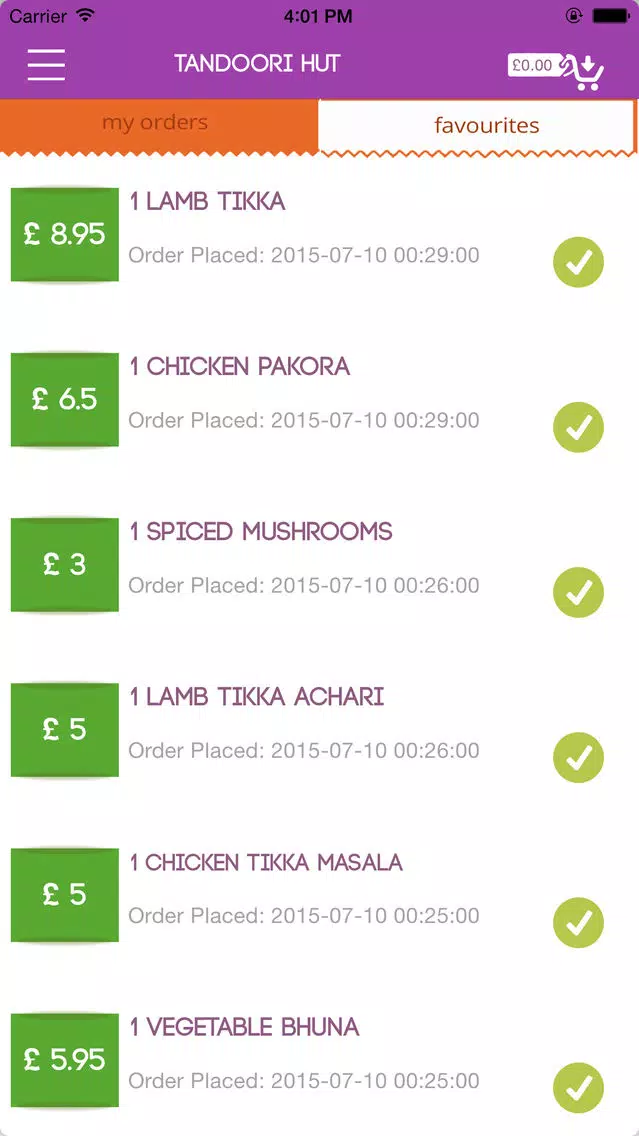 TANDOORI HUT HAMILTON Screenshots