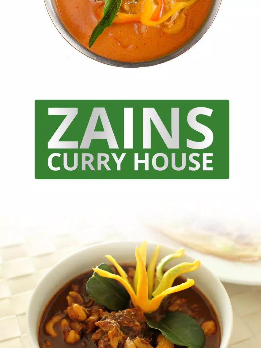 ZAINS CURRY HOUSE iPad Screenshots