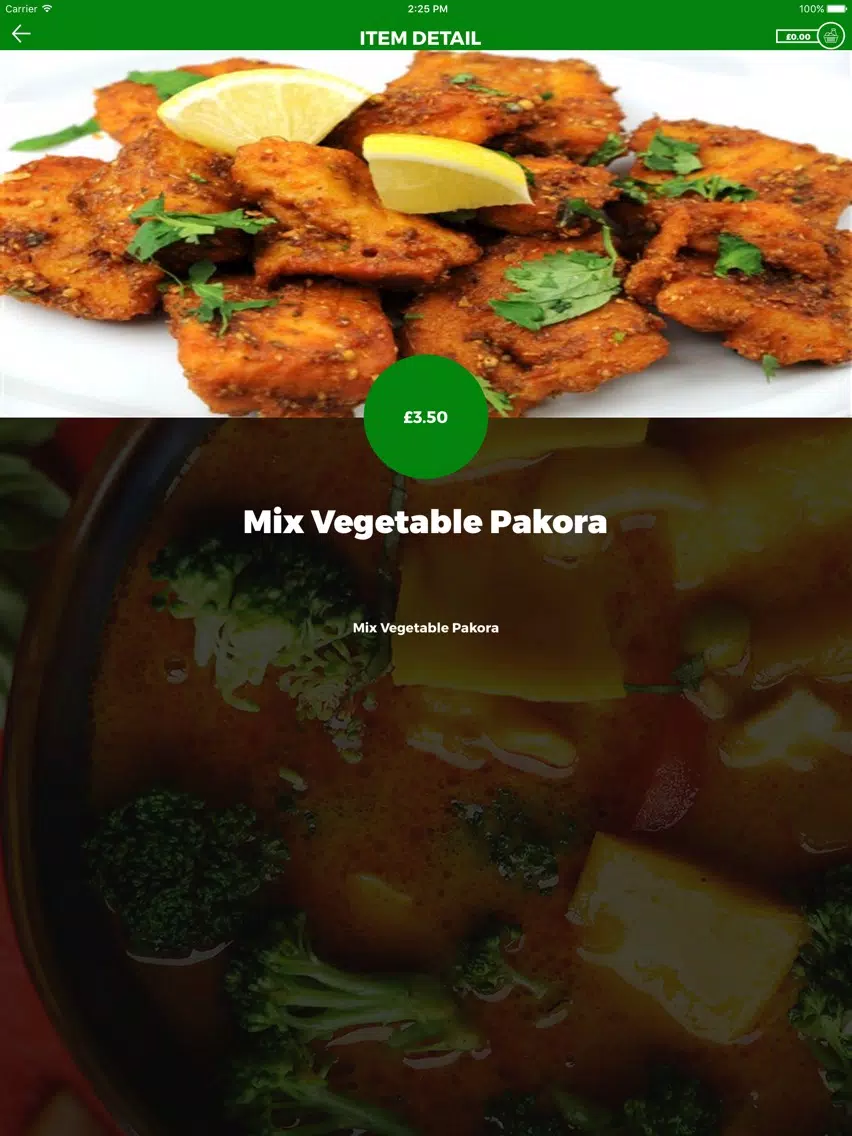 ZAINS CURRY HOUSE iPad Screenshots