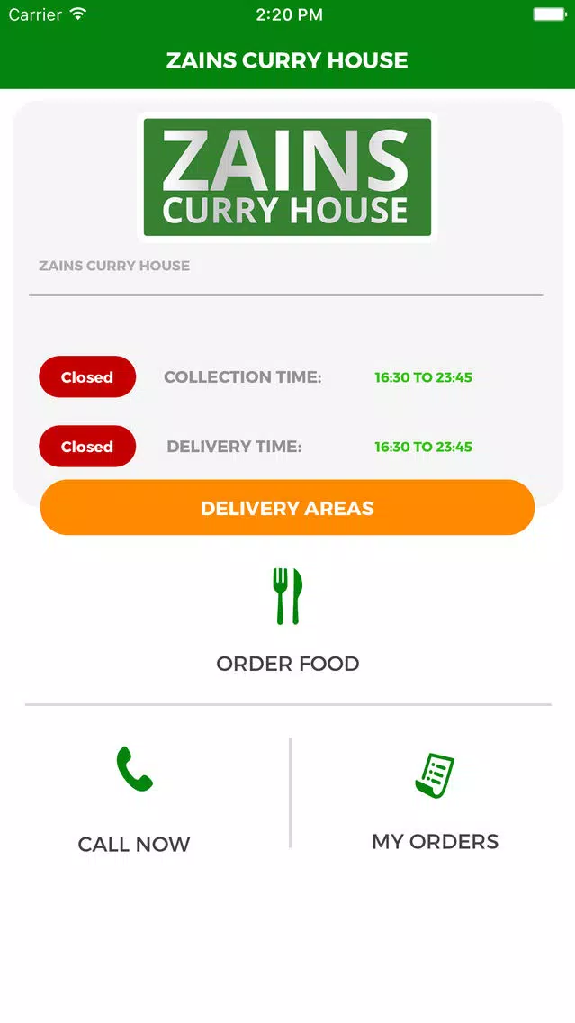 ZAINS CURRY HOUSE Screenshots