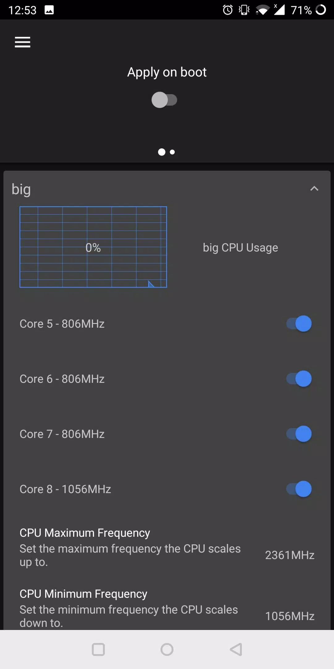 SmartPack-Kernel Manager Screenshots