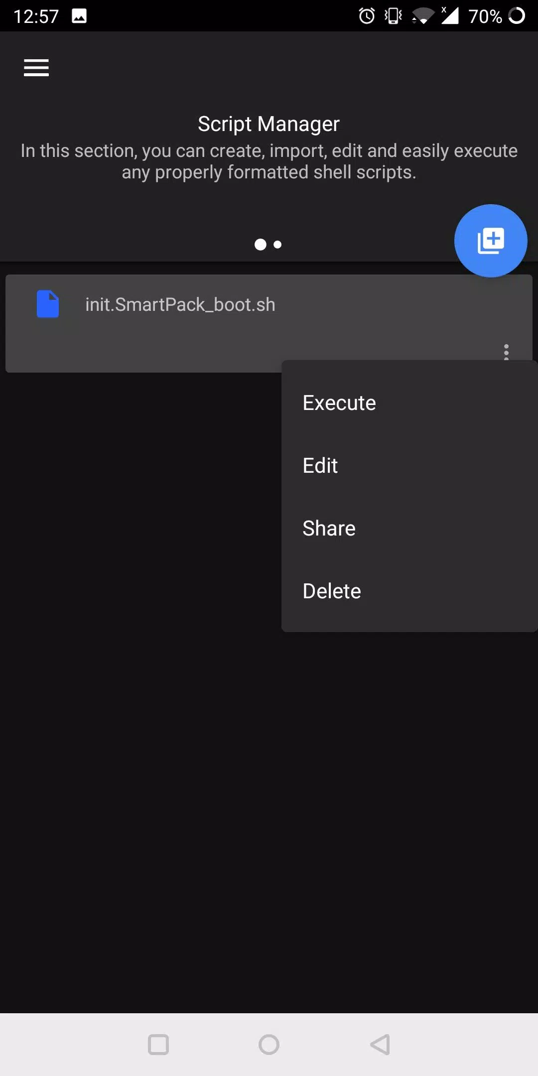 SmartPack-Kernel Manager Screenshots