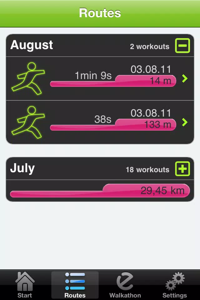 Walkathon powered by ECCO Screenshots