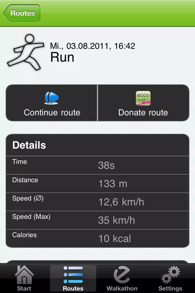 Walkathon powered by ECCO Screenshots
