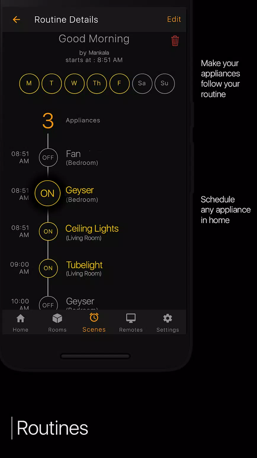 STT Home Automation Screenshots