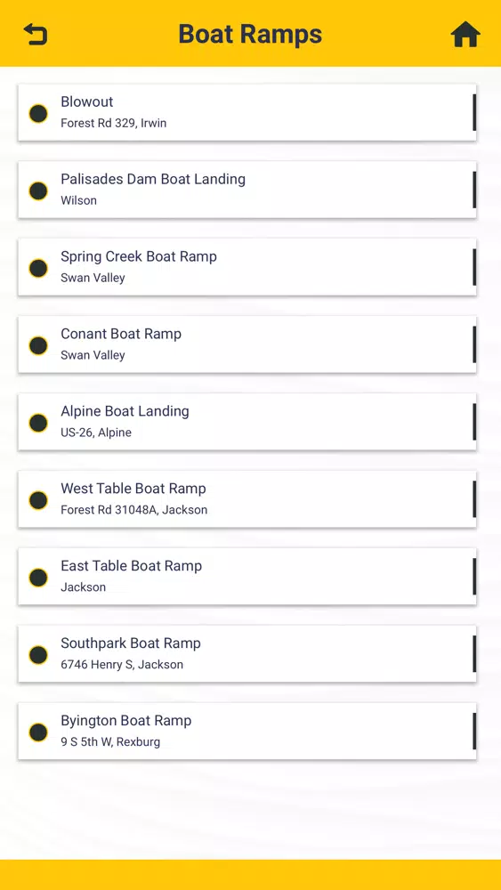 Idaho Boat Ramps & Fishing Screenshots