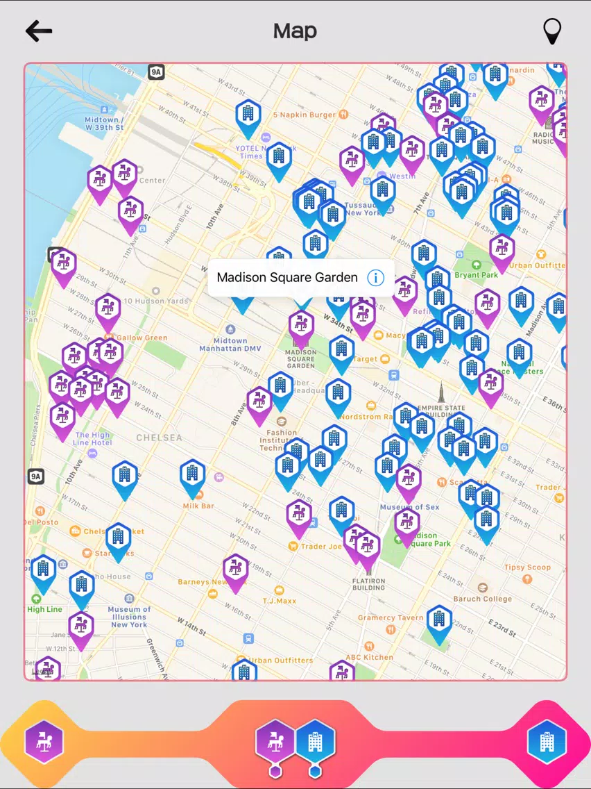 Manhattan Tourist Guide iPad Screenshots