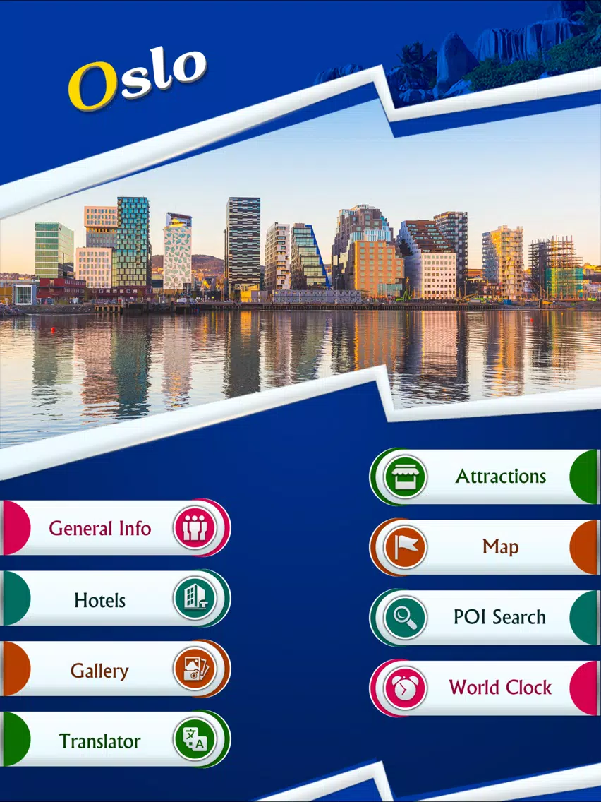 Oslo Travel Guide iPad Screenshots