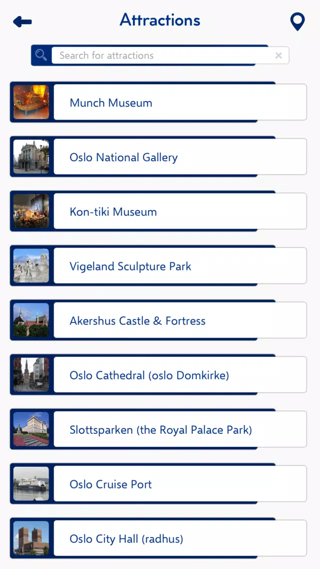 Oslo Travel Guide Screenshots