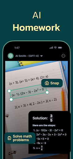 AI Chat Open Assistant Chatbot Screenshots