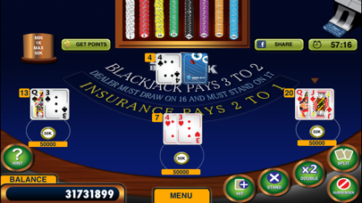 Blackjack 21 + Free Casino-style Blackjack game Screenshots