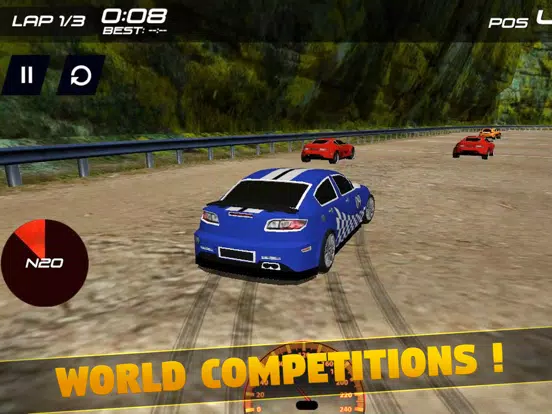 ภาพหน้าจอของ Vertigo Racing Smashy - Real CSR Road Driving iPad 