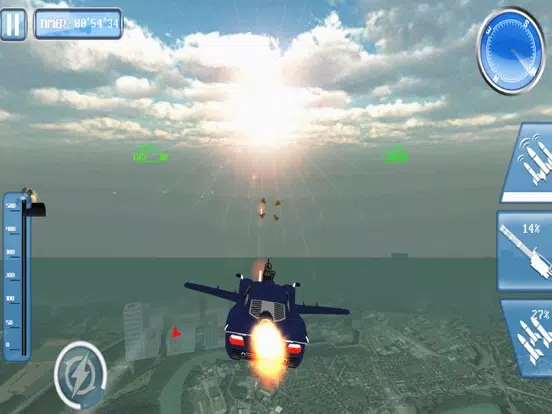 صور Flying Car Shooting Battle iPad 