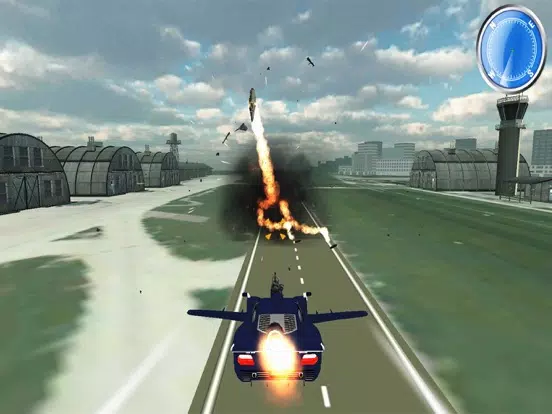 صور Flying Car Shooting Battle iPad 