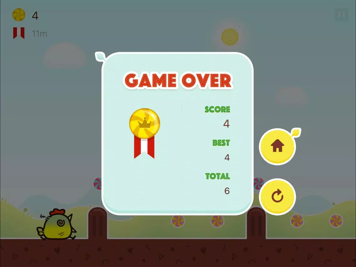 Happy Chicken Run - Happy Chicken Family Game iPad  Screenshots