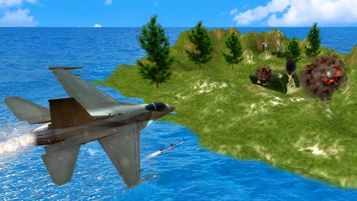 F16 Fighter Flight Air Attack Screenshots