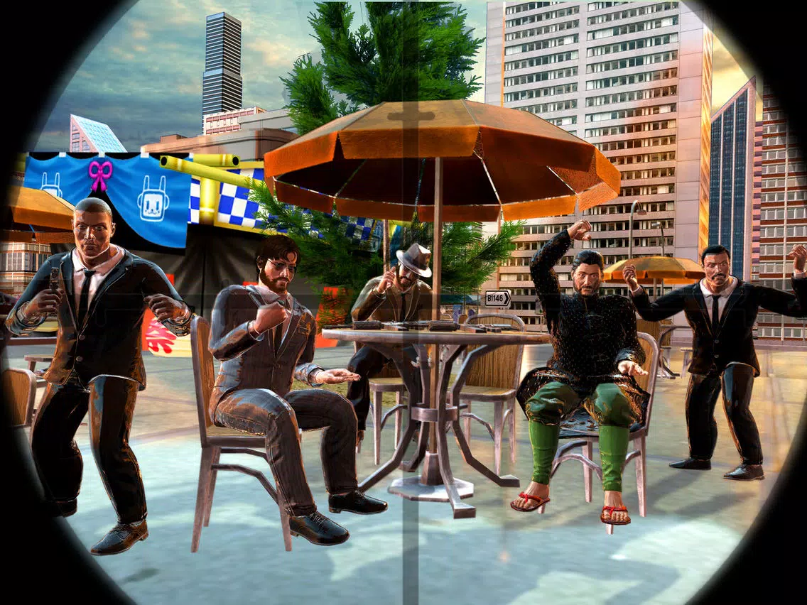 Sniper Shoot Gangster Boss iPad 应用截图