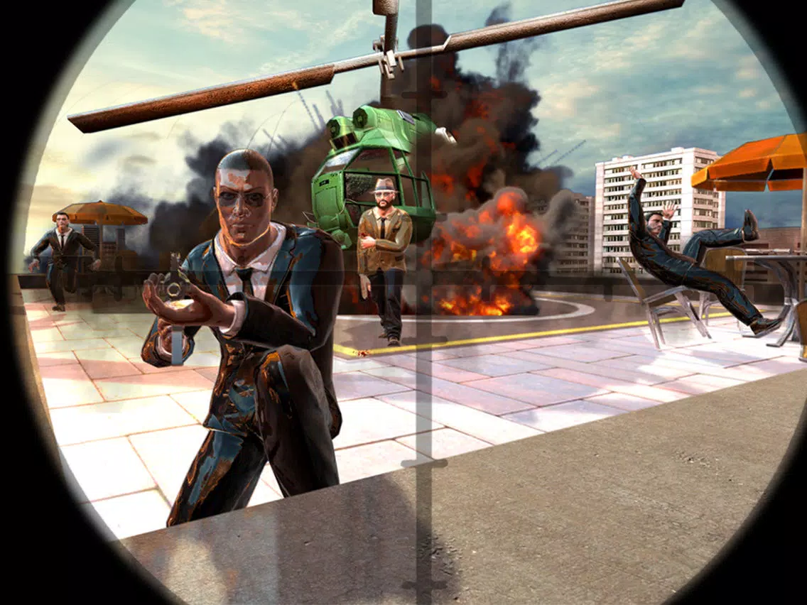 Sniper Shoot Gangster Boss iPad 应用截图