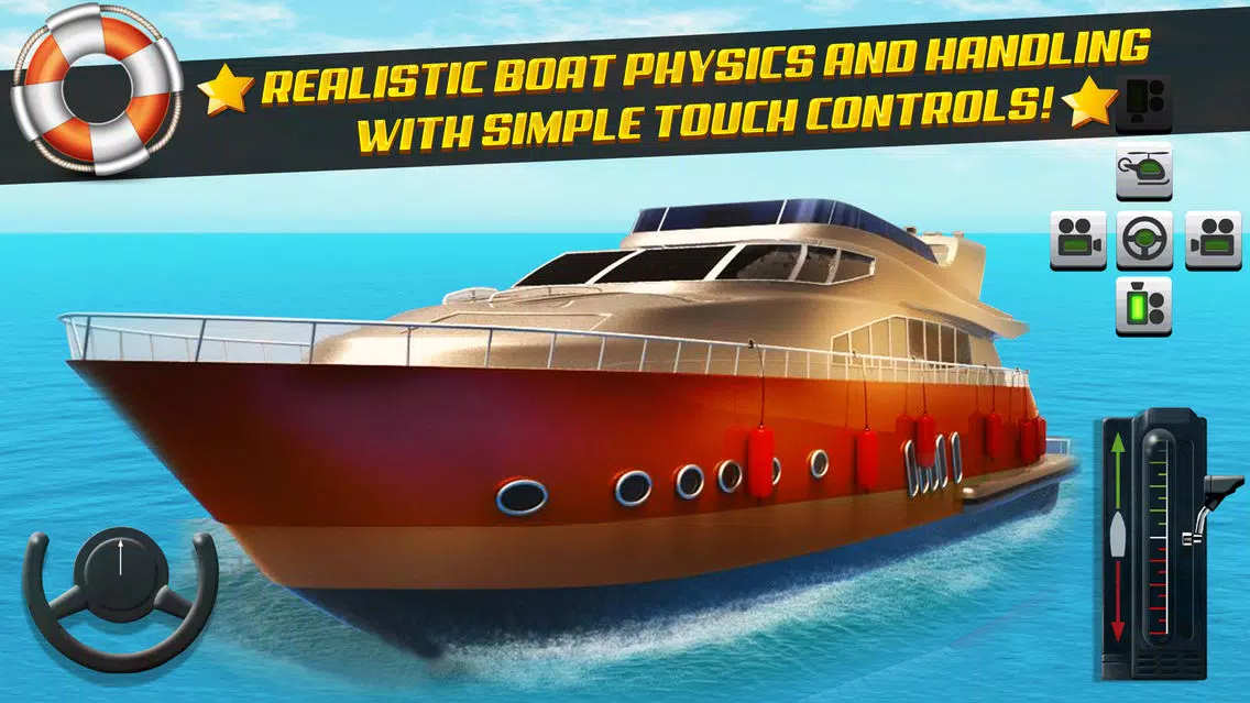 Boat Simulator Driving Games スクリーンショット