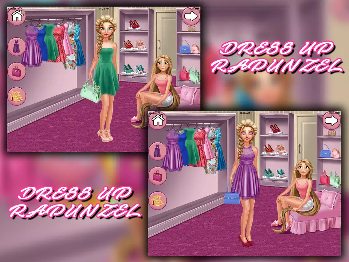 Girl Dressing Room iPad Screenshots