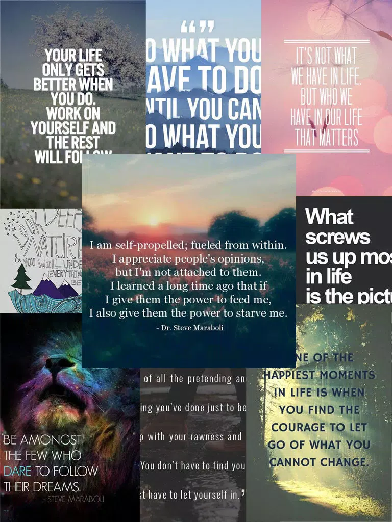 Happy Quotes For WhatsApp Status iPad Screenshots