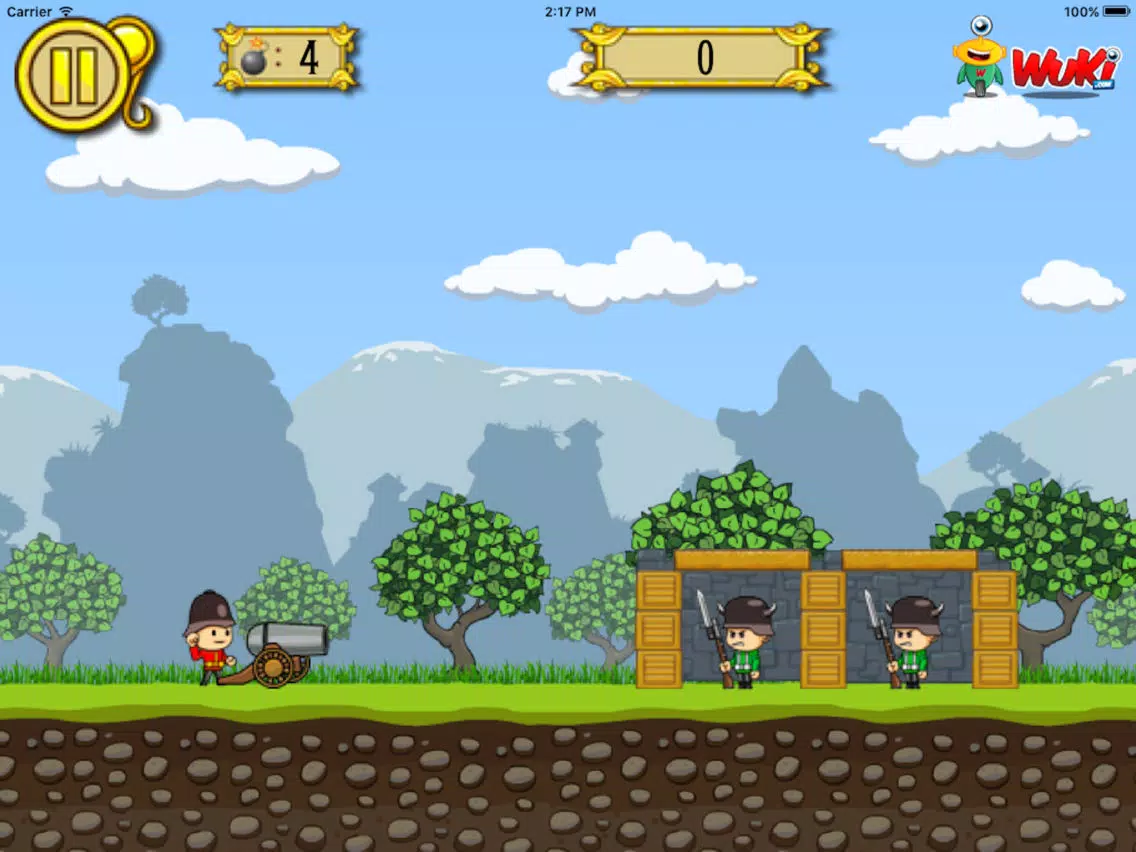 Soldiers Vs Cannons iPad  سکرین شاٹس
