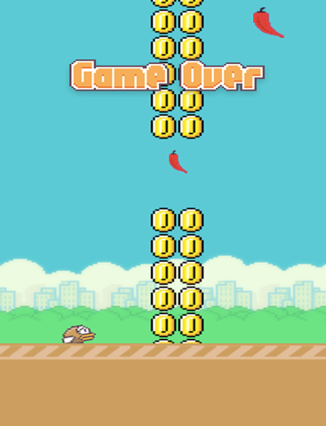PooPoo Flappy - A Reverse of the Original Bird Game iPad Screenshots