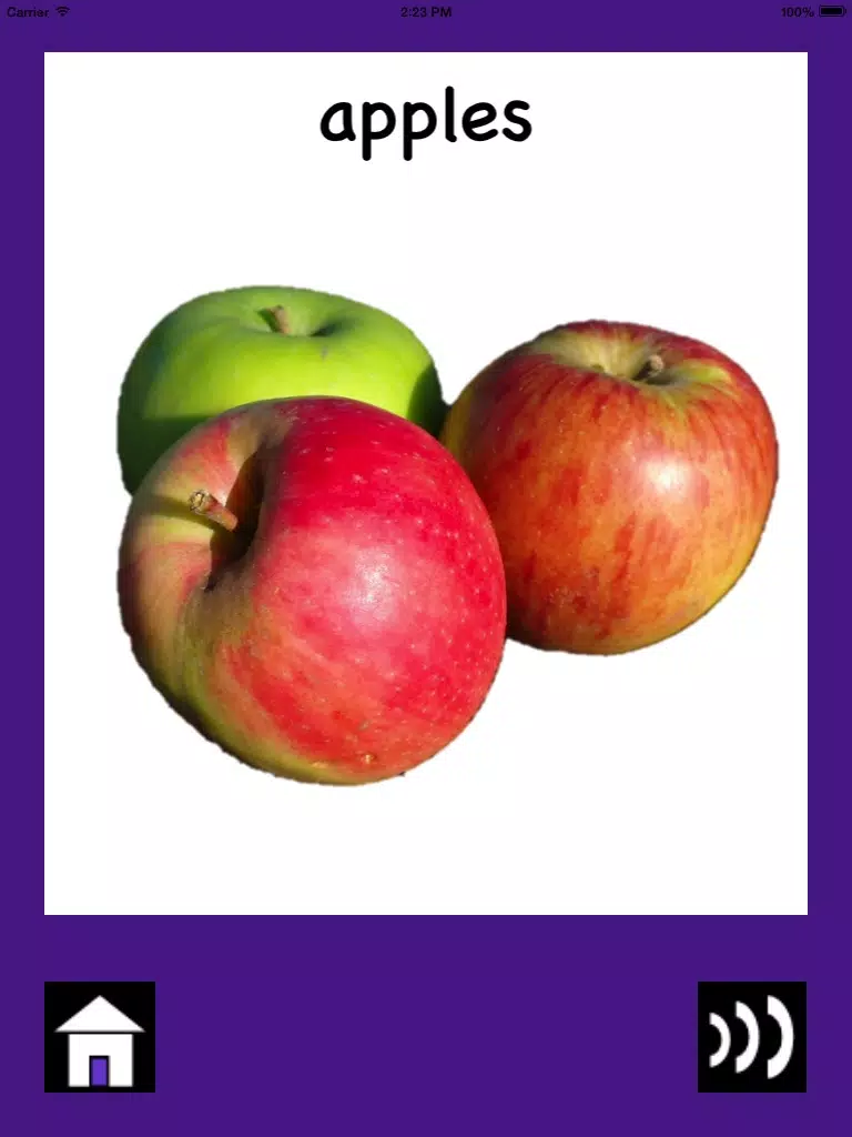 Australian Baby & Toddler Flash Cards iPad Screenshots