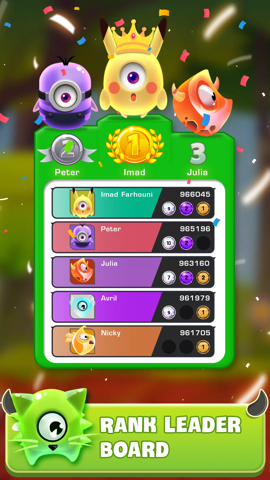 Monster All Stars Battle Screenshots