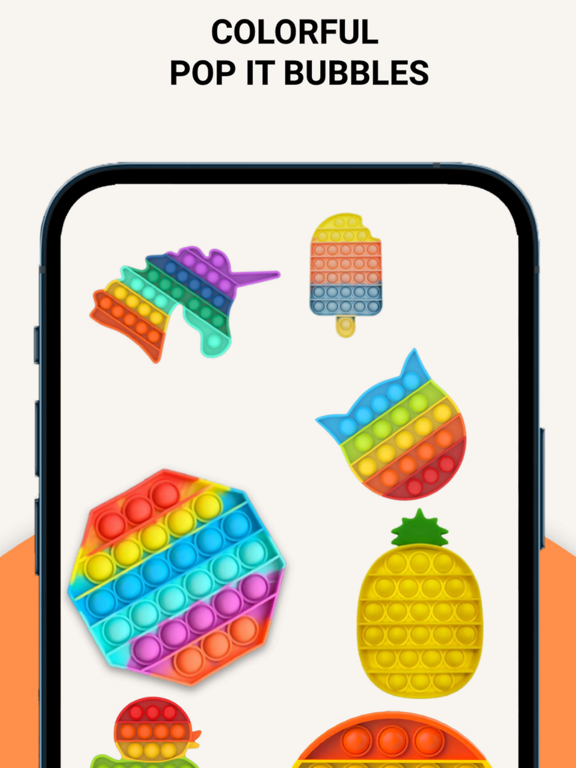 صور Pop It Bubble Hook Fidget Toys iPad 