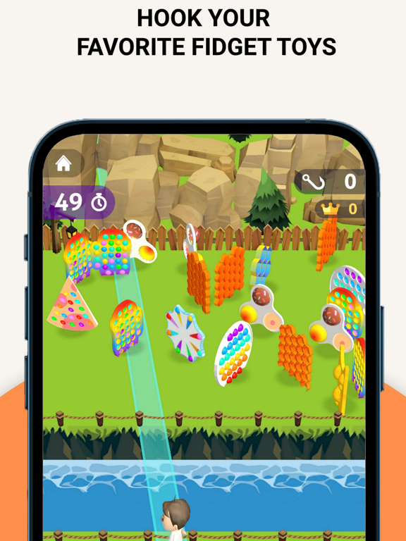 صور Pop It Bubble Hook Fidget Toys iPad 
