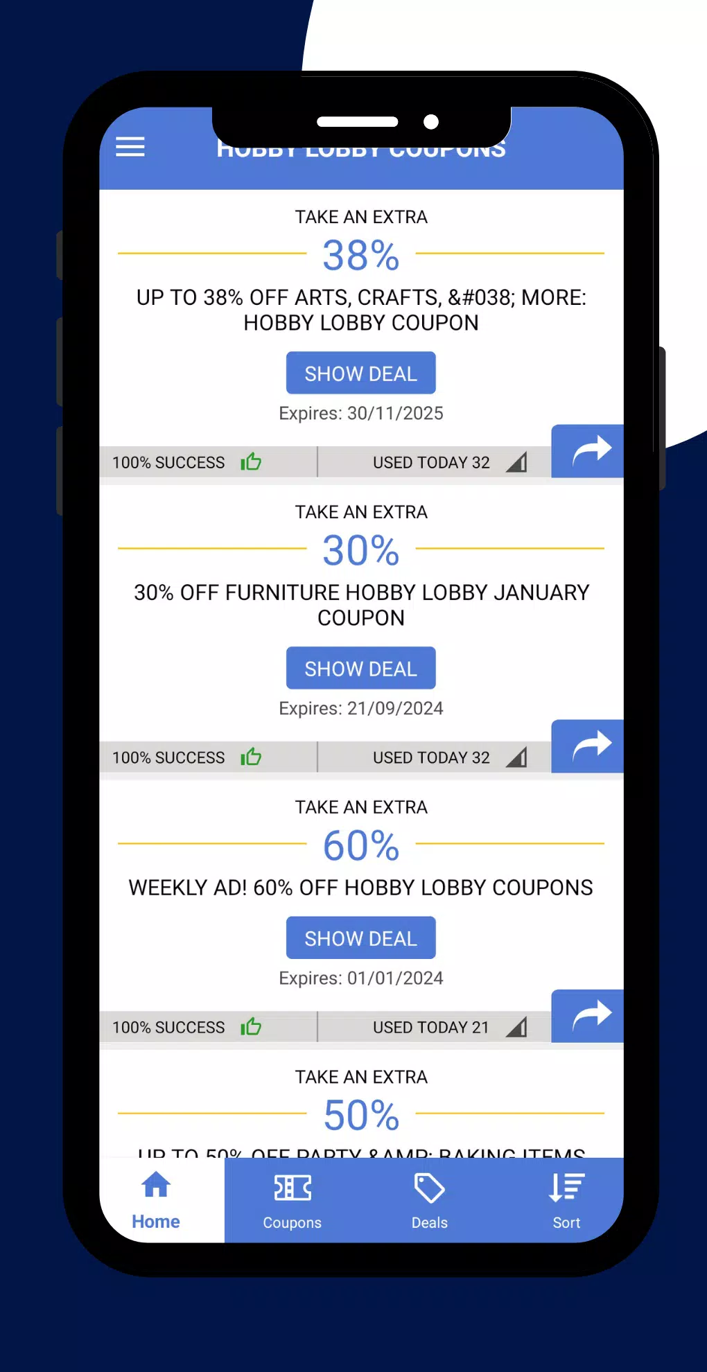 Coupons for Hobby Store Screenshots