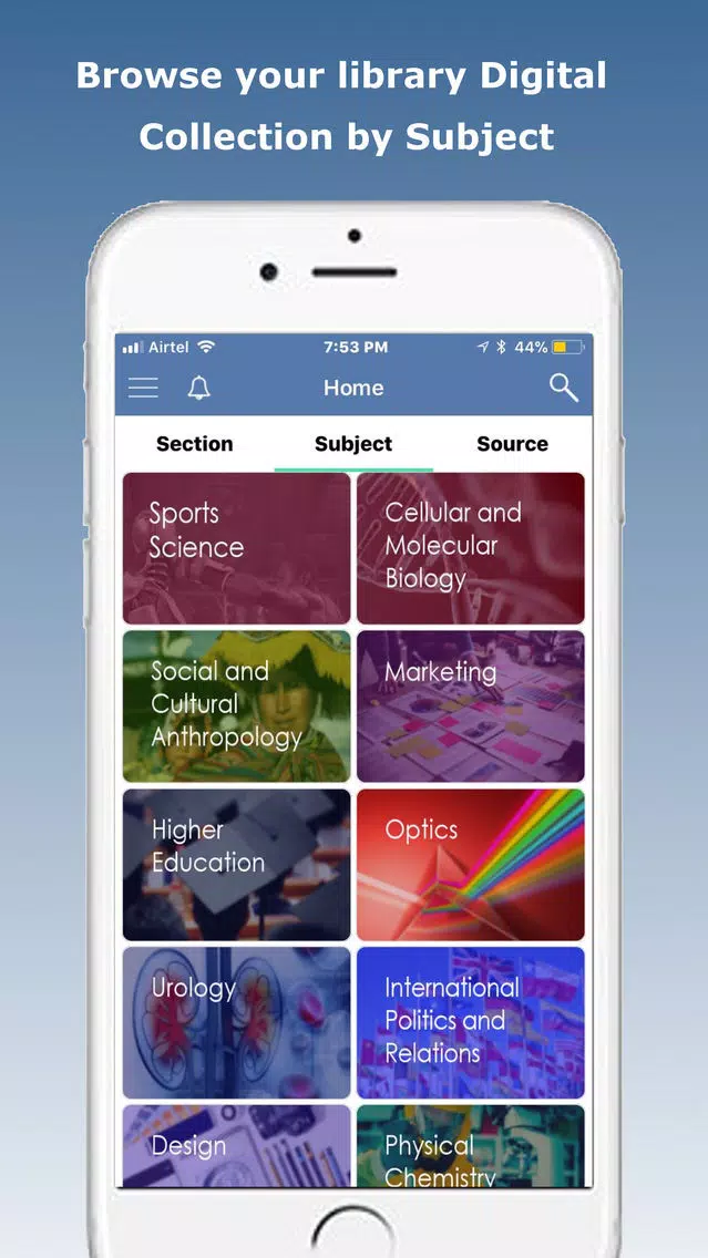 SNDT eLibrary Screenshots