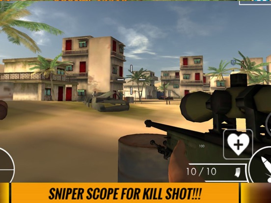 Sniper Assault Misson iPad  স্ক্রিনশট