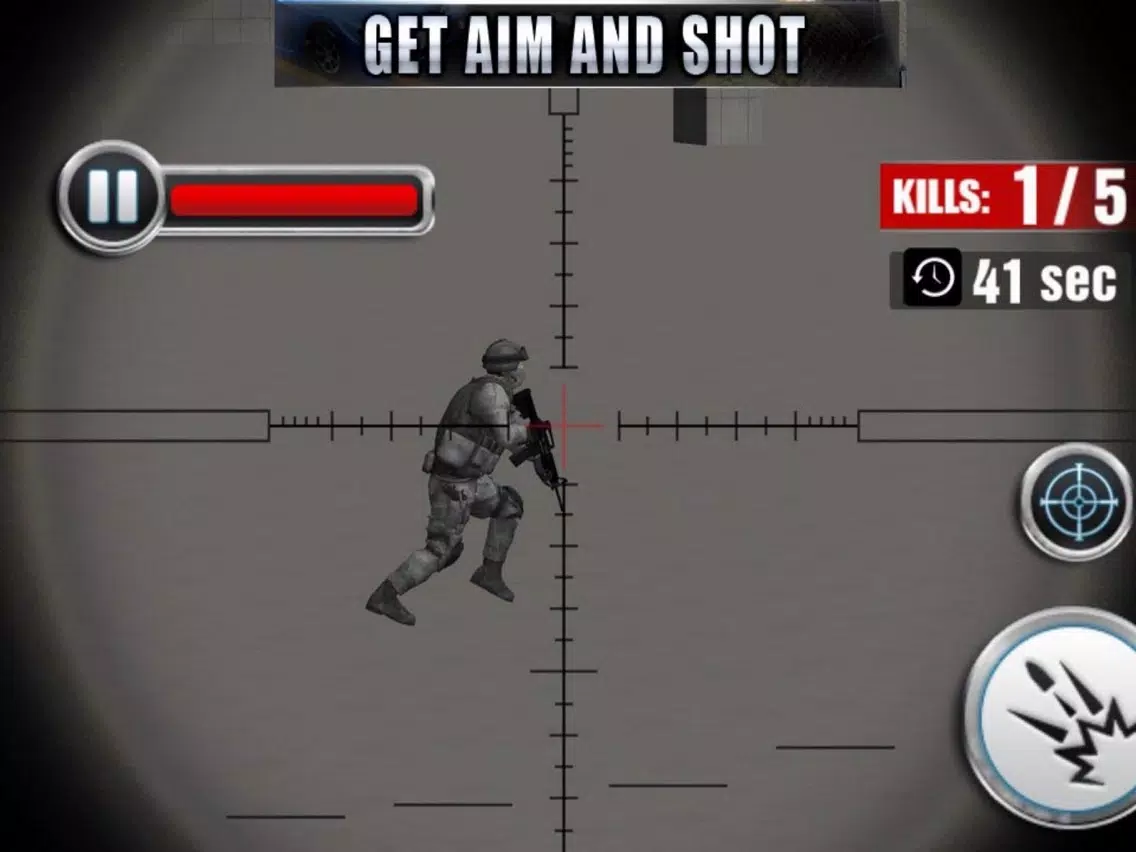 Spy Sniper Shooting Pro iPad 应用截图