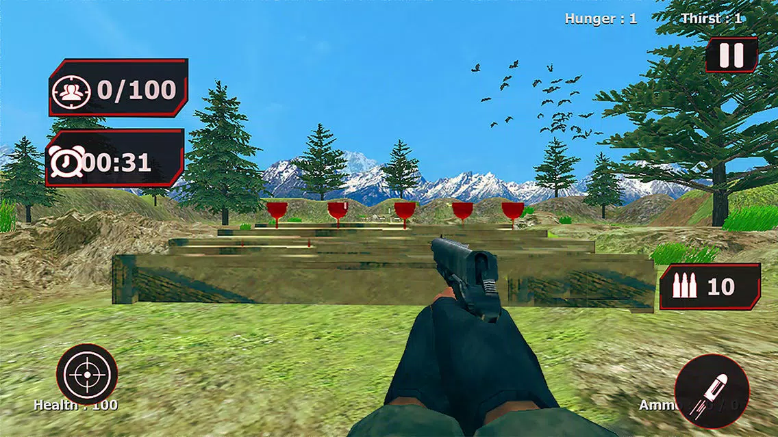 Capturas de tela do Pistol Fury Expert Shooter
